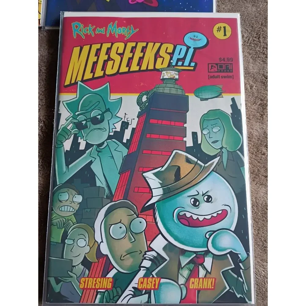 RICK AND MORTY 4 Issue Lot NM Spring Break Sherlock Fricky Friday Meseeks Nm